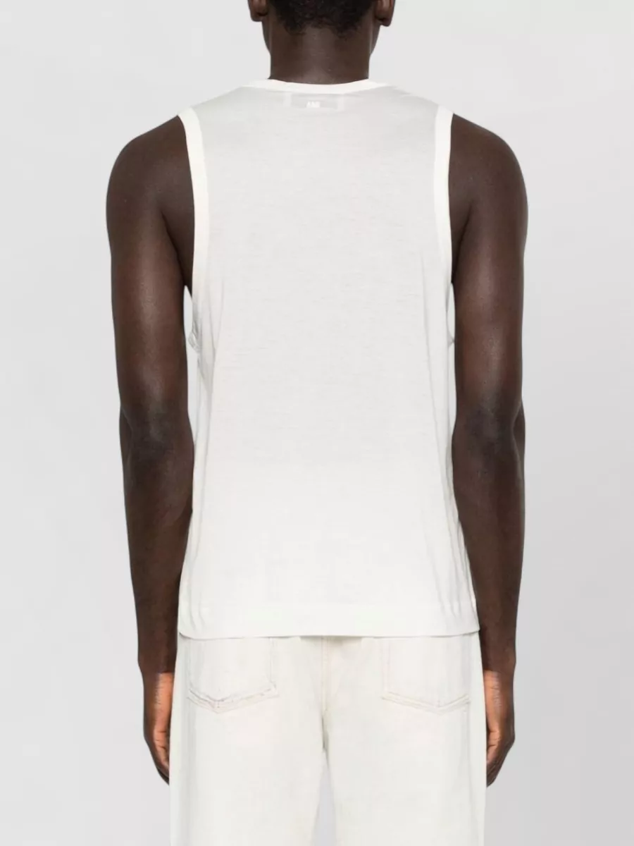 Ami Paris Sleeveless Tank Top