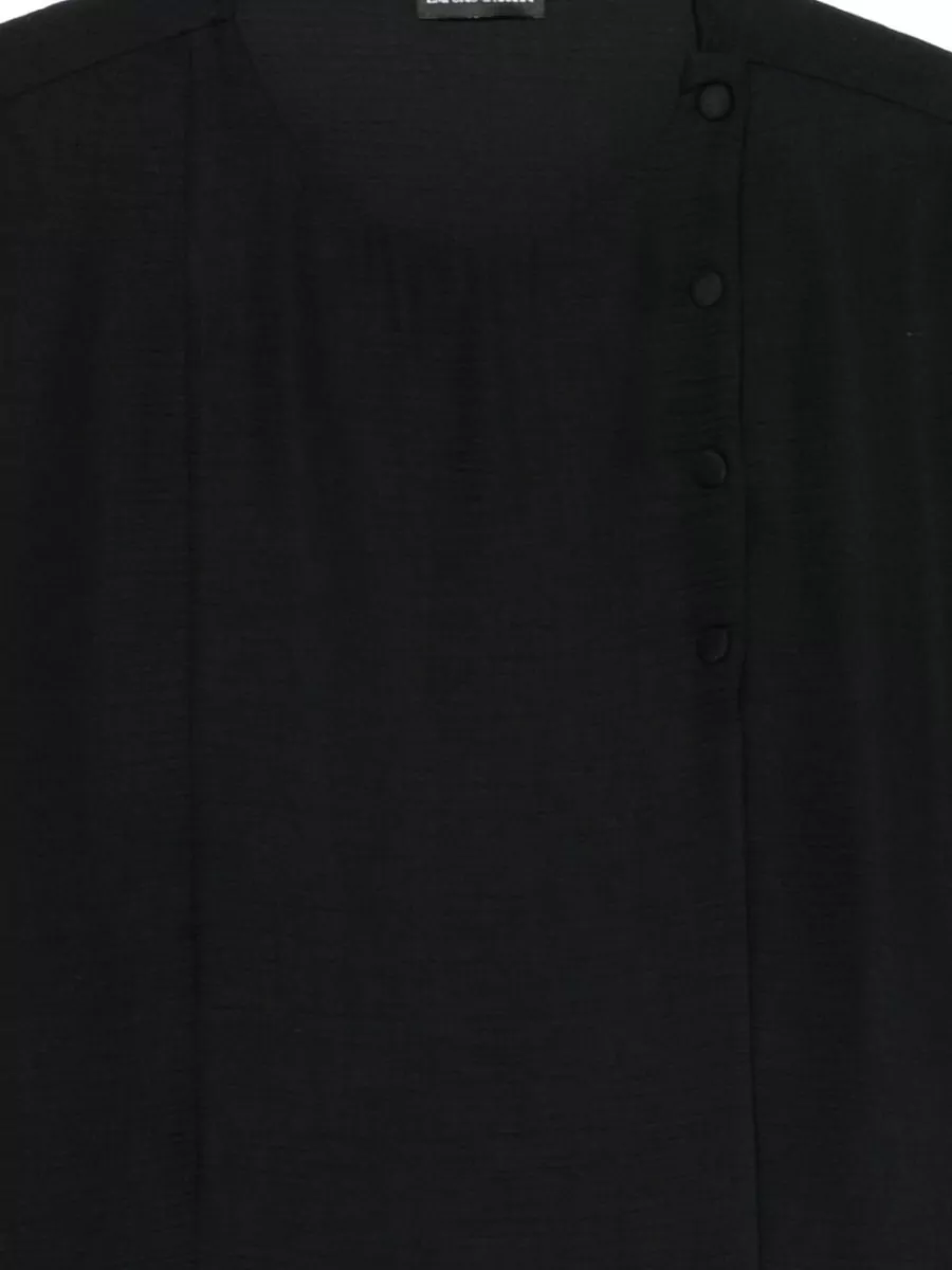 Emporio Armani Slub Knit Boxy Top