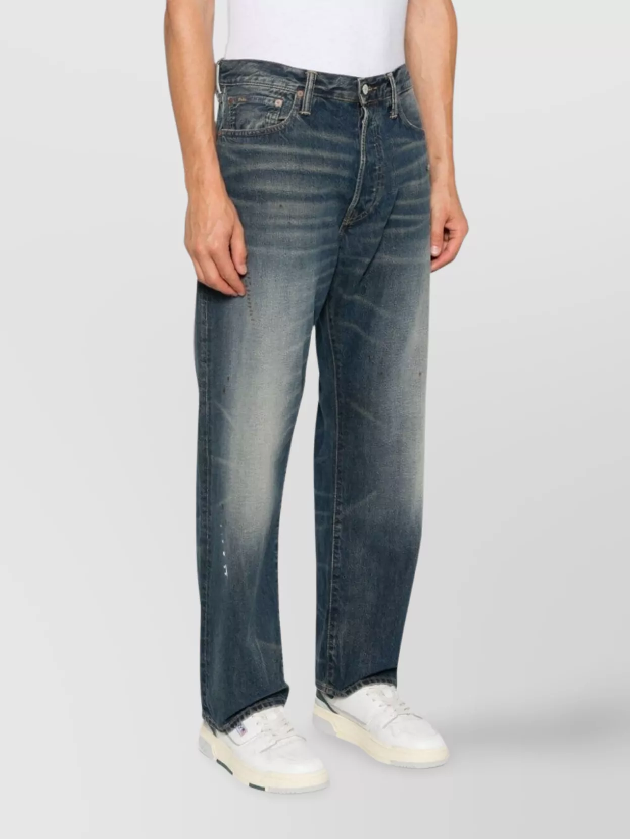 Ralph Lauren Straight Leg Denim Trousers