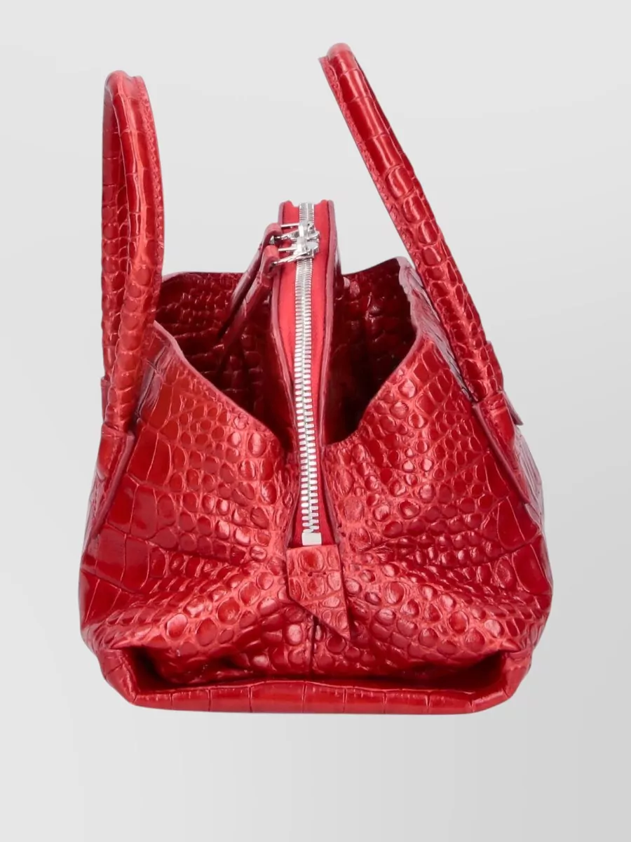 The Attico Mini Calf Leather Tote Bag