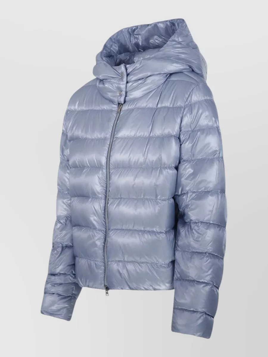 Herno Down Hooded Quilted Puffer Jacket