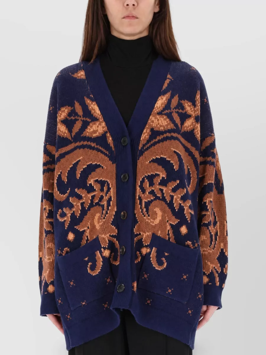 Etro Wool Fitted Jacket