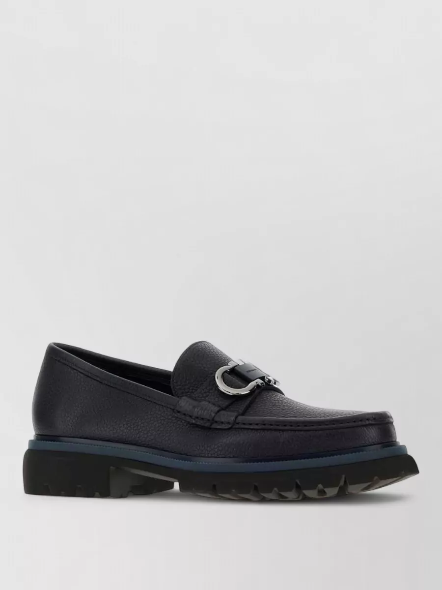 Ferragamo leather loafers
