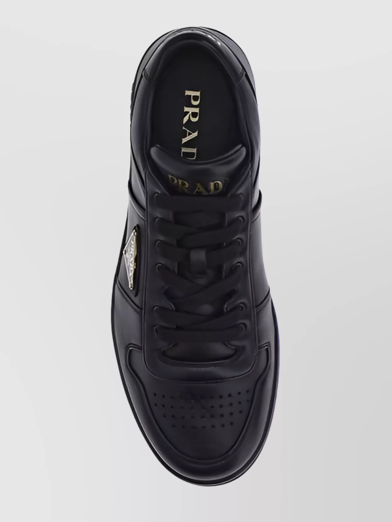 Prada Leather Urban Sneakers Flat Sole