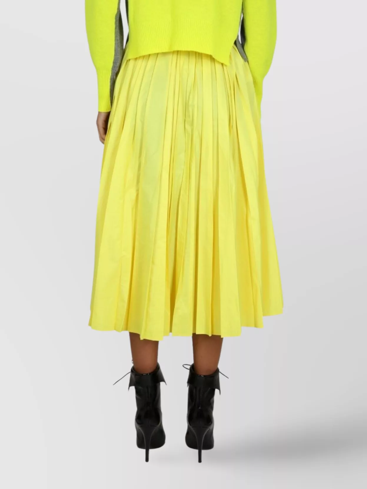 Shop Philosophy A-line High Waist Midi Pleated Skirt