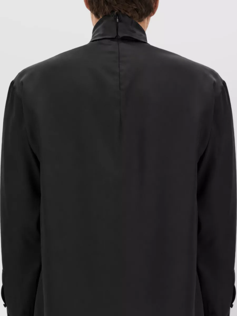 Dolce&Gabbana Silk Turtleneck Shirt