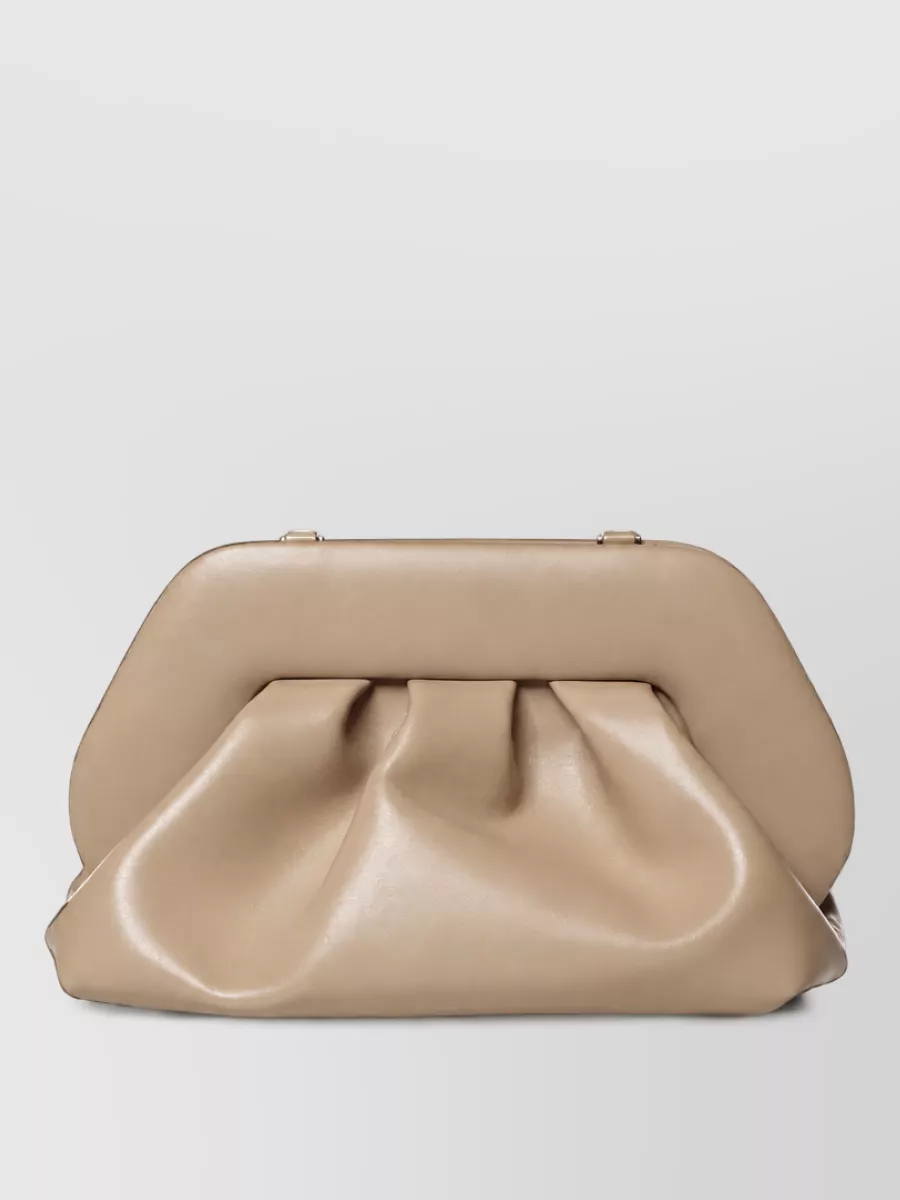 Themoiré Bios Medium Gathered Clutch Bag