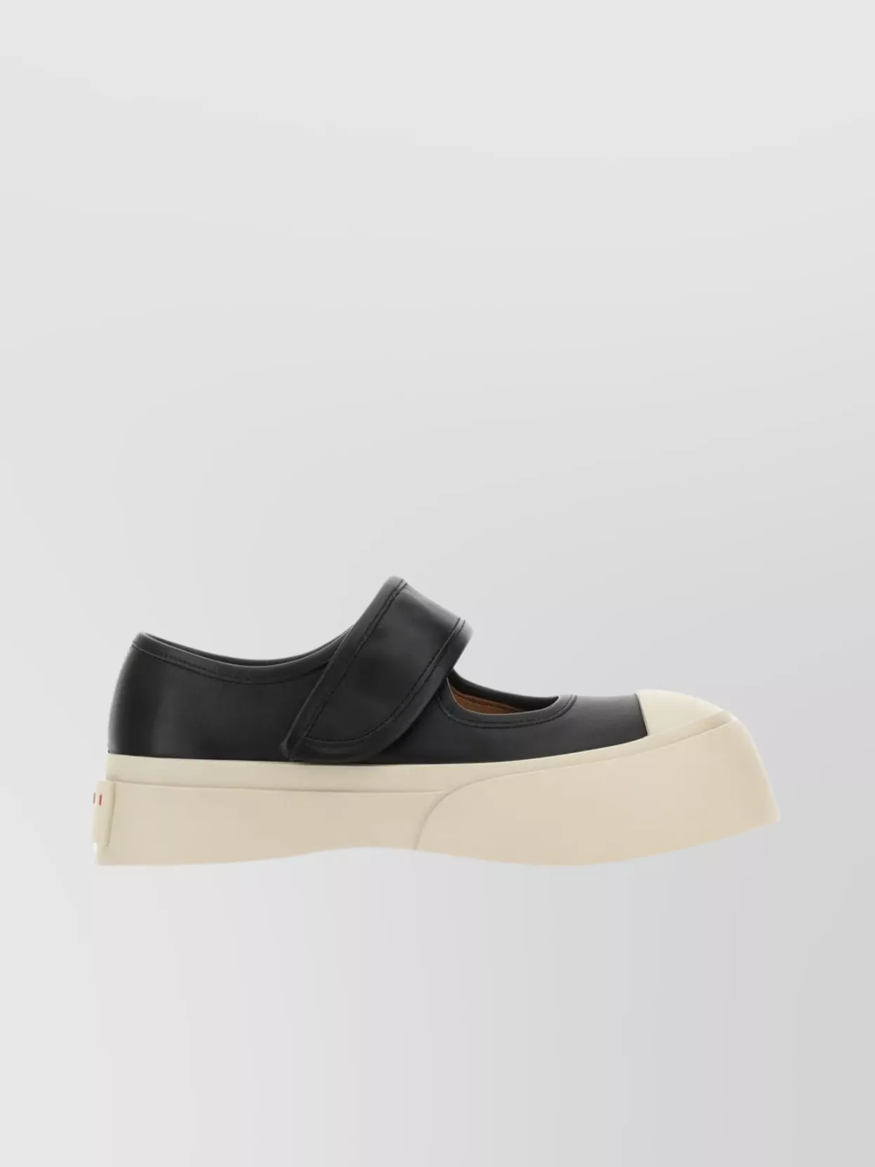 Shop Marni Chunky Sole Modern Leather Sneakers