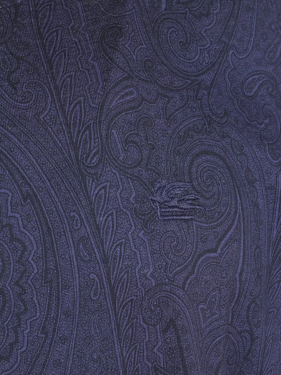 Etro Cotton Crew-Neck T-Shirt