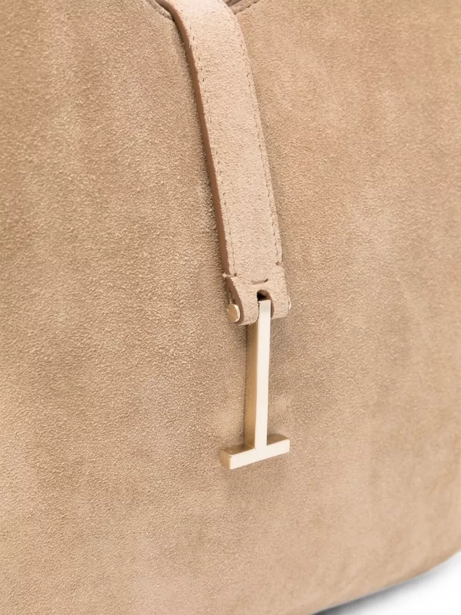 Tom Ford Padlock Leather Tote Bag