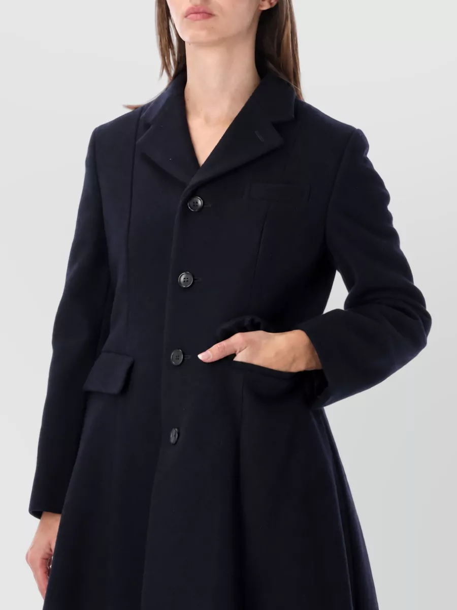Comme Des Garçons Single Breasted Coat