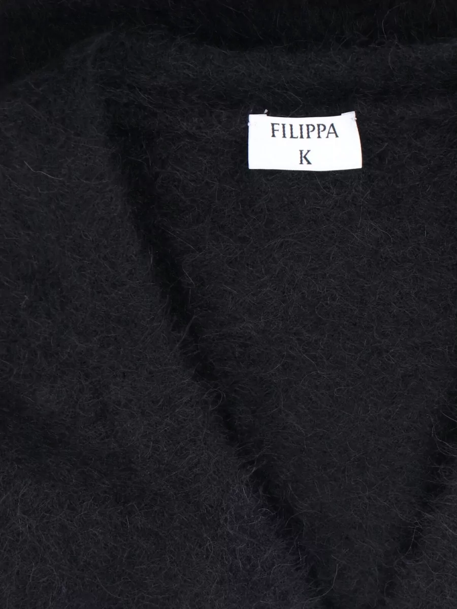 Filippa K Alpaca V-Neck Long-Sleeve Cardigan