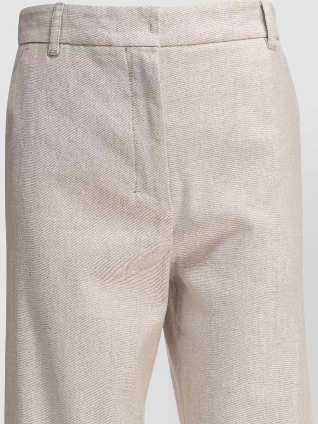 S Max Mara Tailored Trousers With Back Pockets And Front Pleats