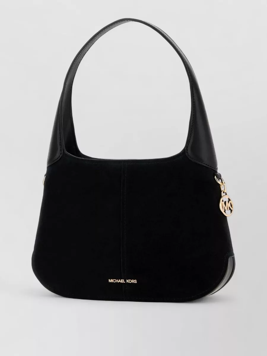 Michael Kors Na Suede Leather Shoulder Bag