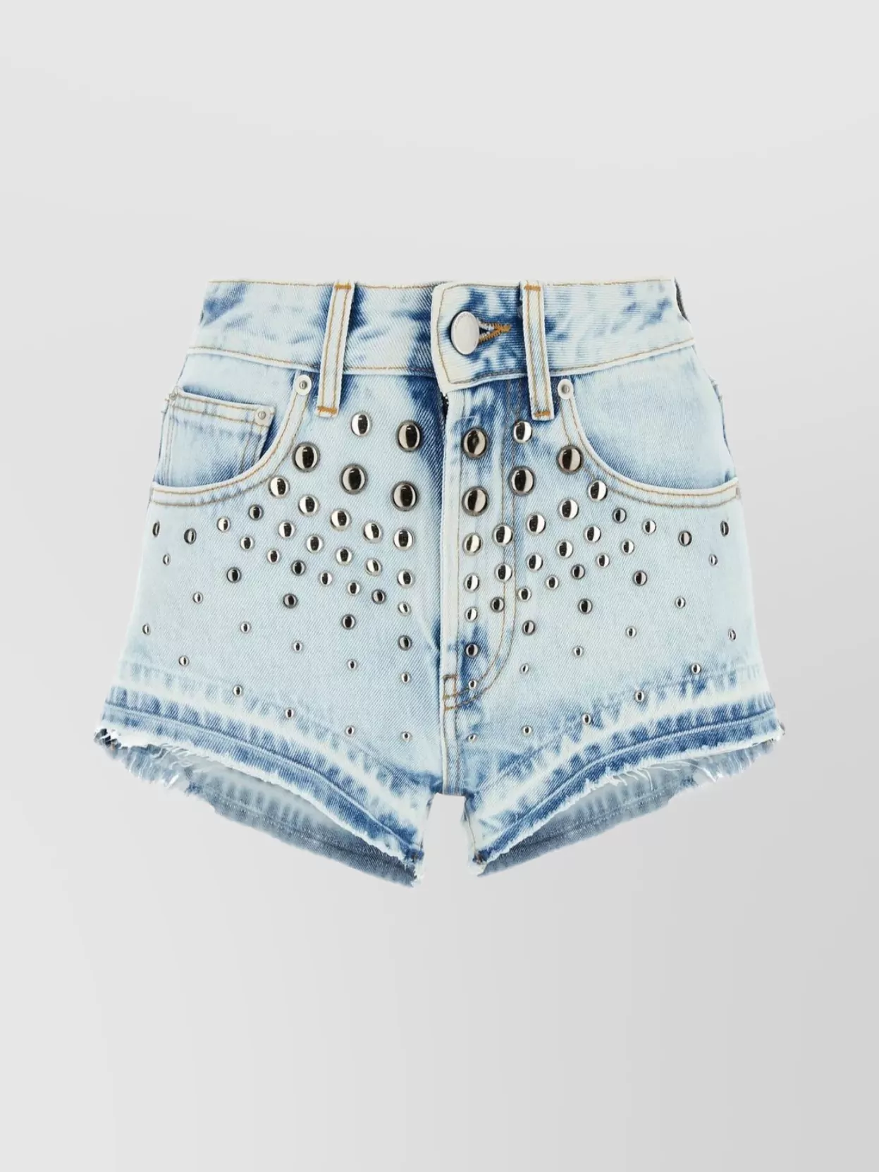 Shop Alessandra Rich Denim Shorts