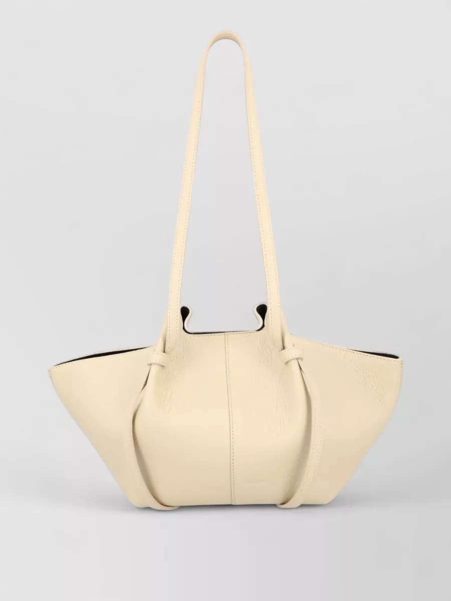 Yuzefi Mochi Shoulder Bag Textured Finish Knots