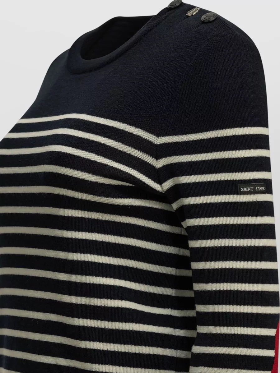 Saint James Wool Knit Sweater