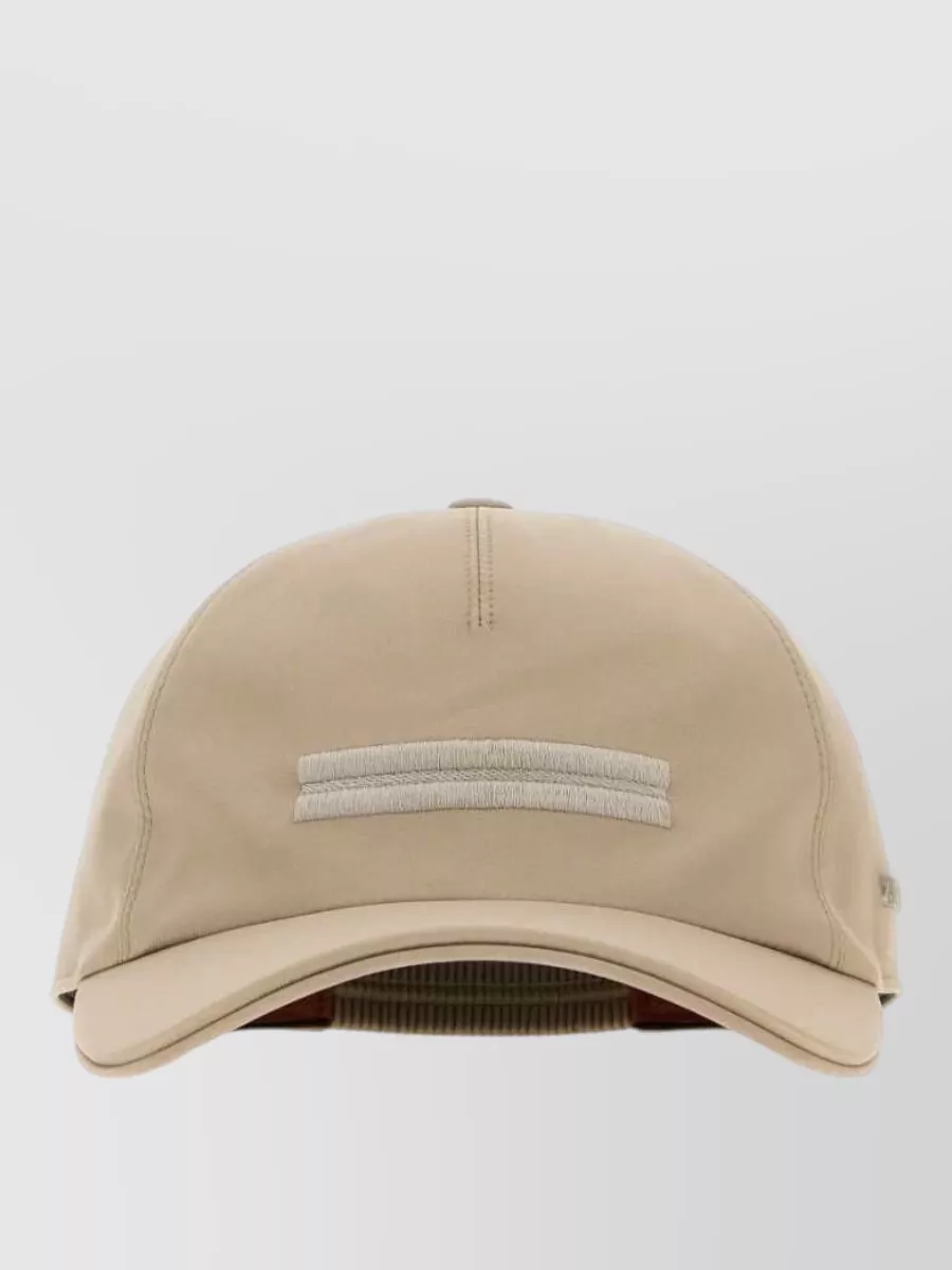 Zegna polyester baseball cap