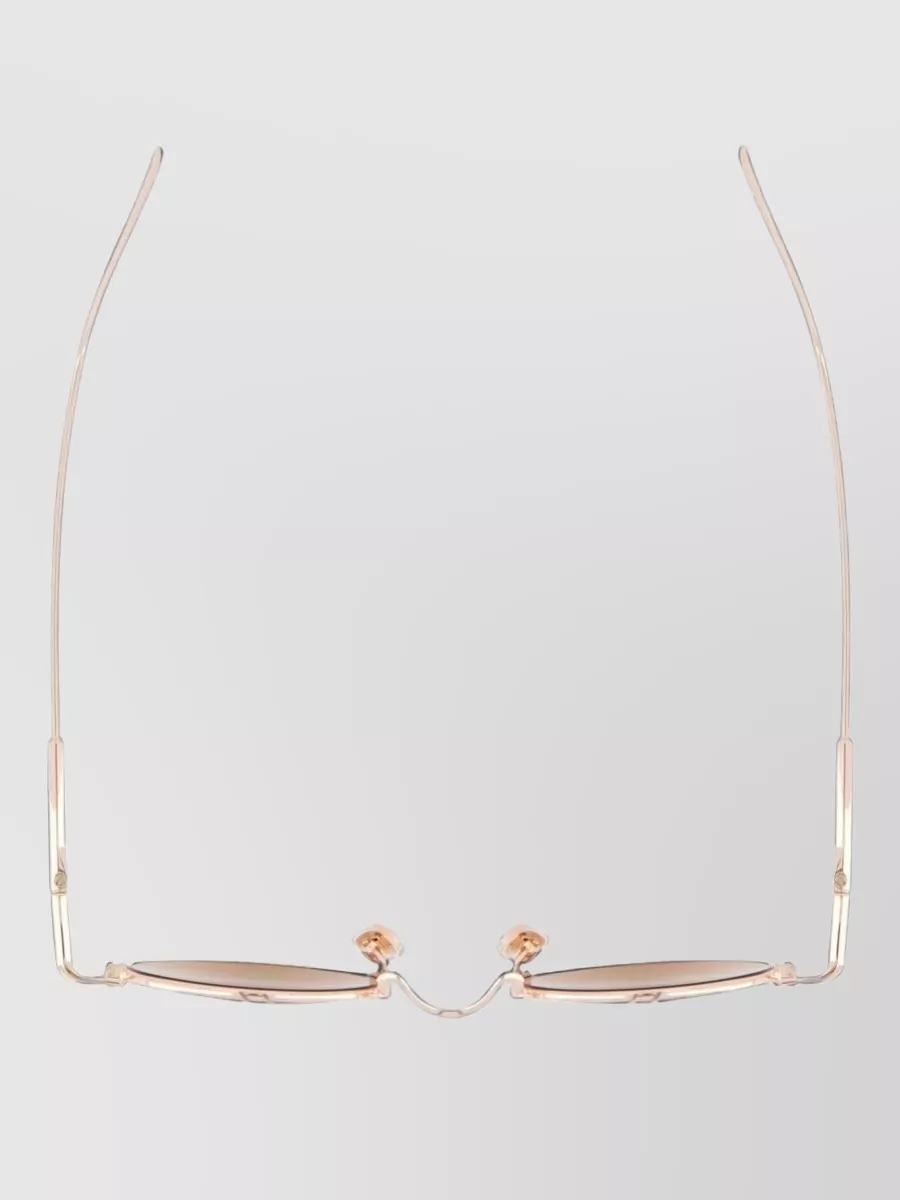 Chloé Metal Round-Frame Sunglasses