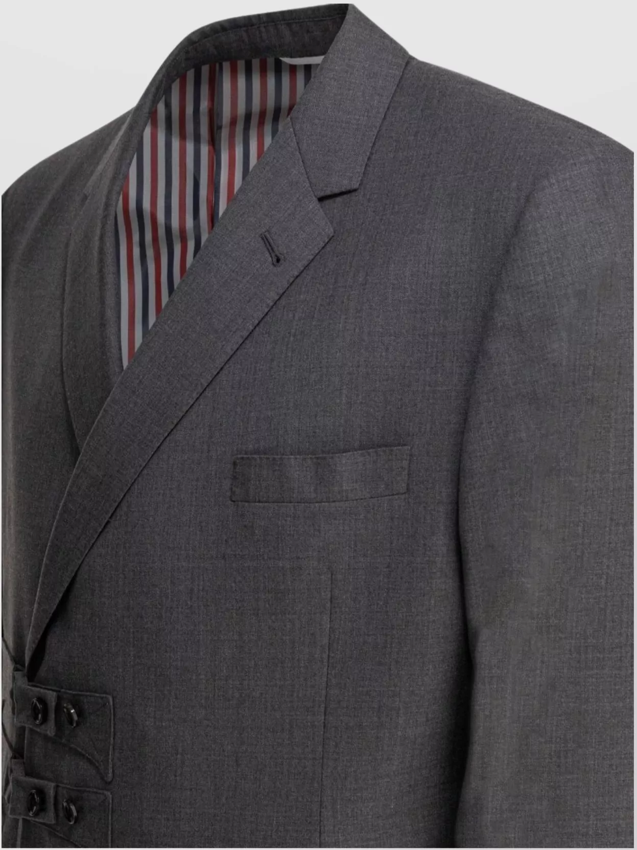 Thom Browne Tailored Jackets With Double-Breasted Button Detailing
