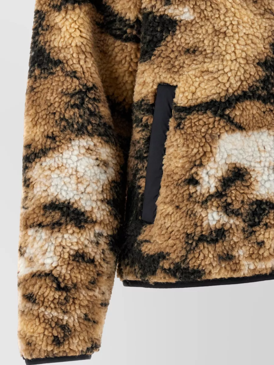 Carhartt Wip Patterned Quilted Fleece Jacket