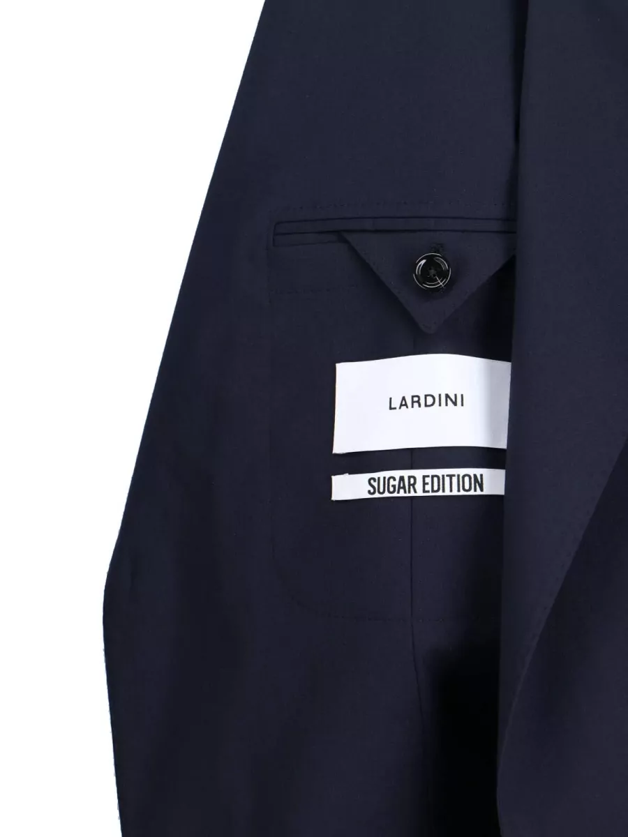 Lardini Tailored Suit Set Back Vent Belt Loops