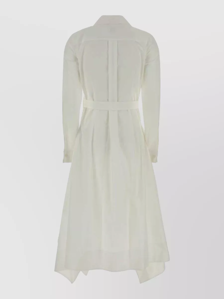 Loewe Cotton Poplin Shirt Midi Dress