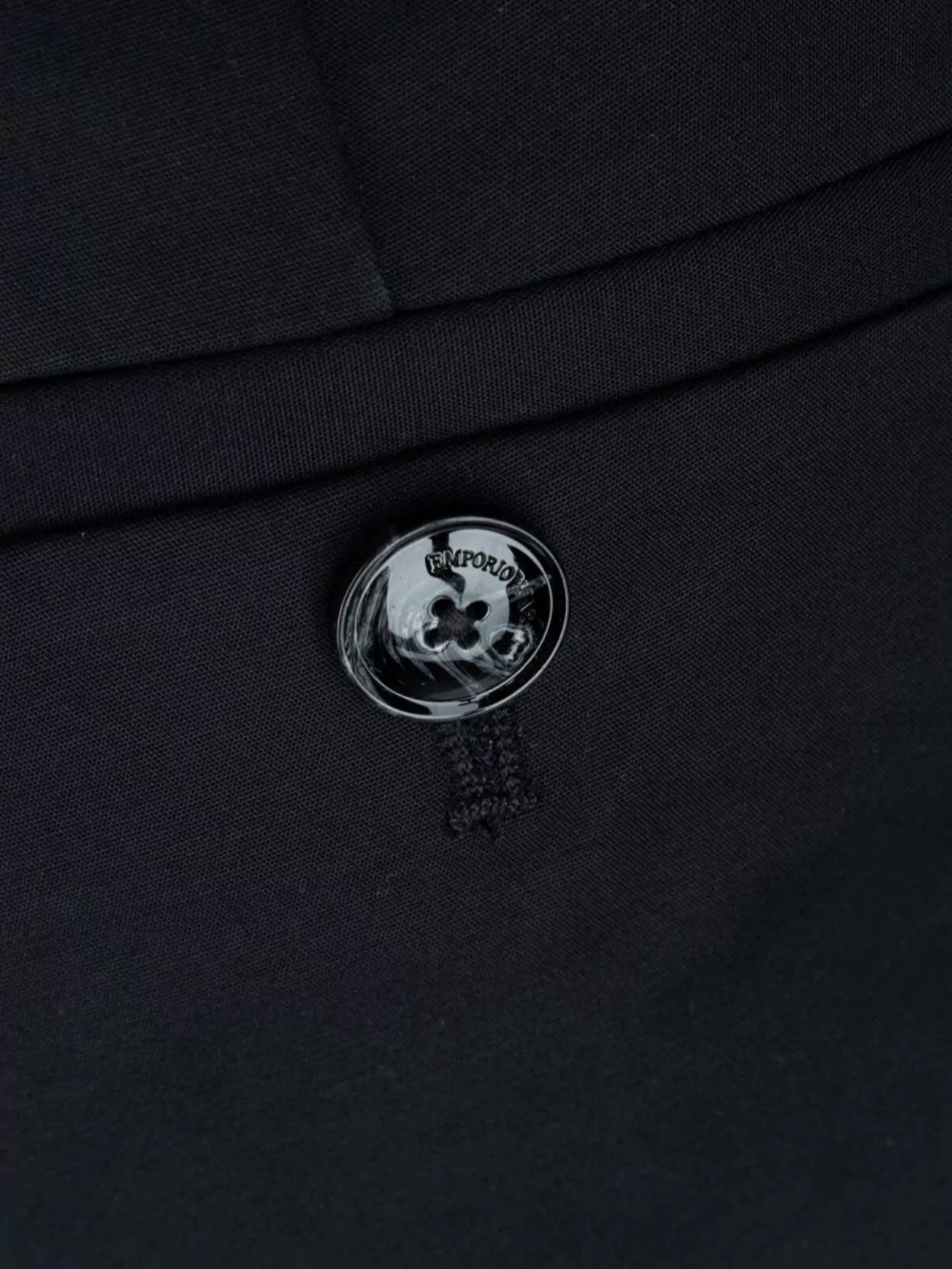 Emporio Armani Trousers With Back Pockets And Belt Loops