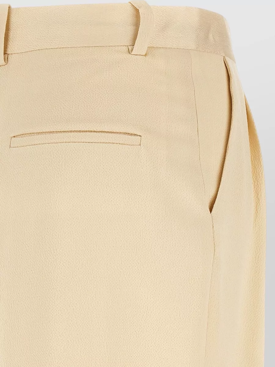 Armarium Viscose High-Rise Pleated Wide-Leg Trousers
