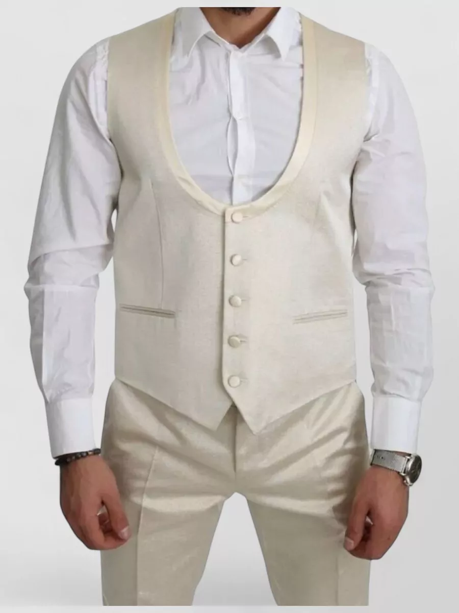 Dolce&Gabbana Wool Three Piece Tuxedo