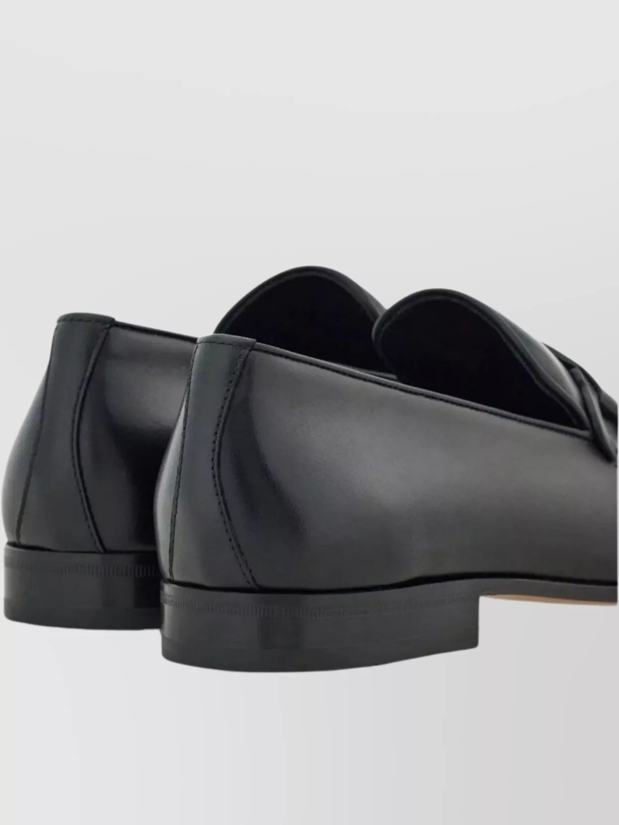 Ferragamo Gancini Detail Buckle Loafers