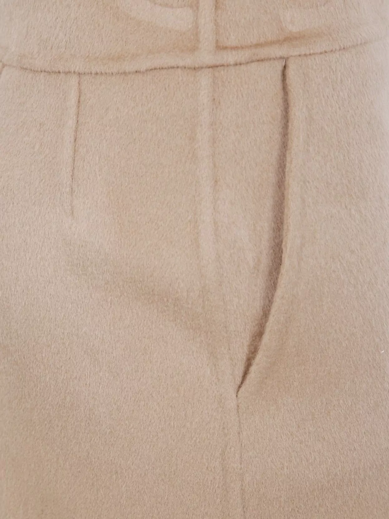 Semicouture High Waist Mini Skirt With Seam Design