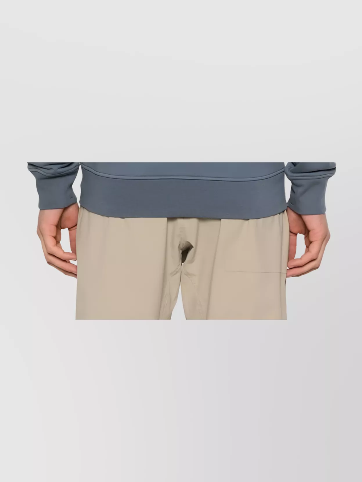 Stone Island Crew Neck Long Sleeves Cuffs And Hem