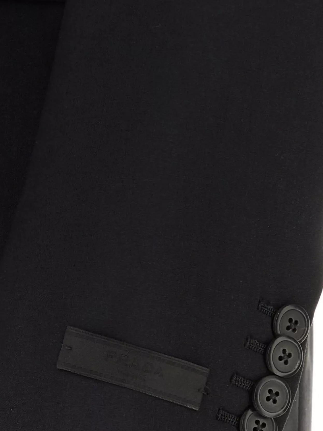 Prada Suit Wool Blend Notch Lapels