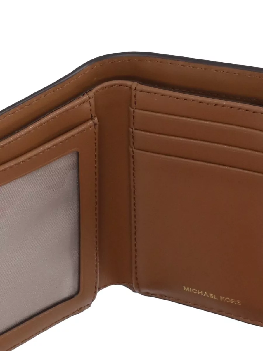 Michael Michael Kors Pebbled Leather Wallet Compact Cardholder Design