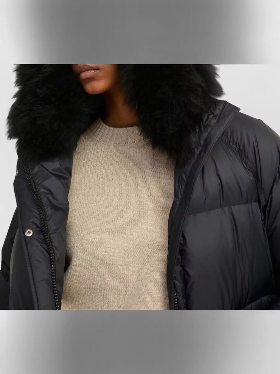 Yves Salomon Army Collection Long Down Raglan Jacket