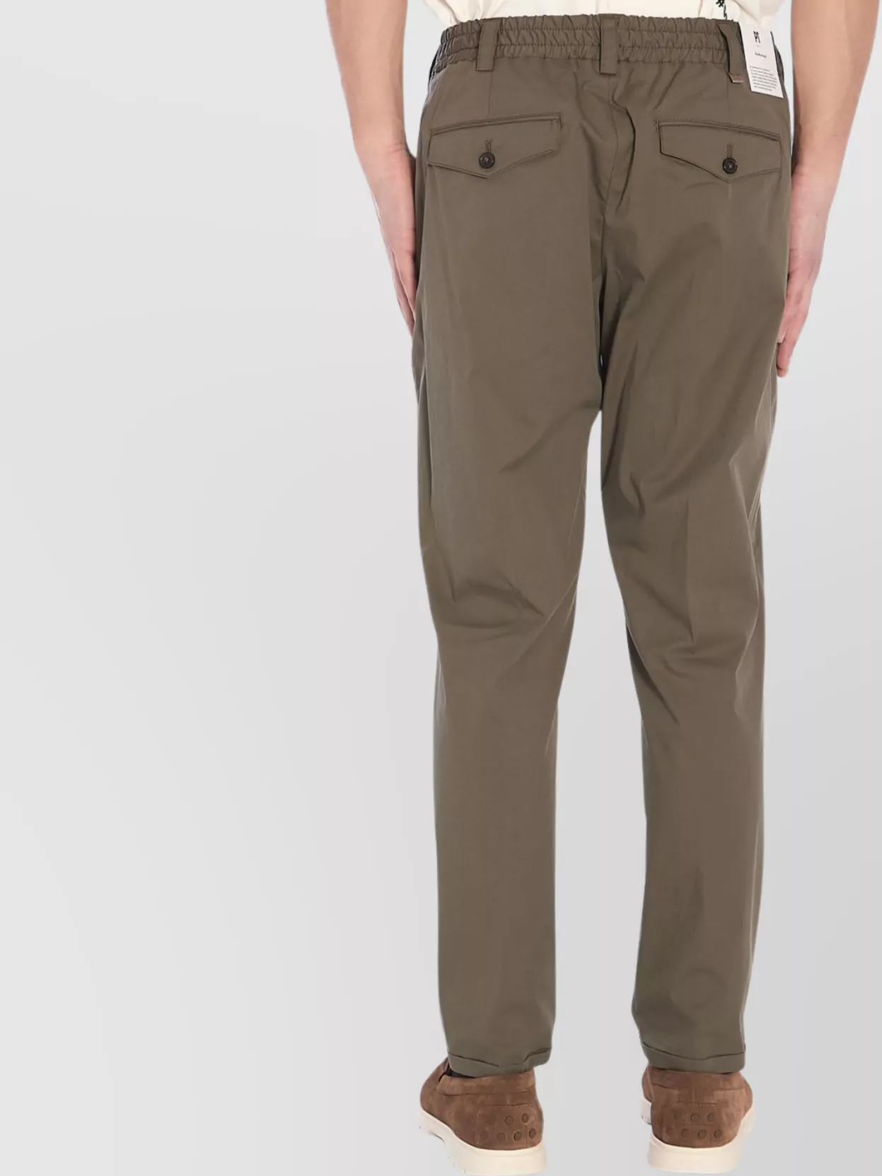 Pt Torino The Rebel Cotton Blend Trousers