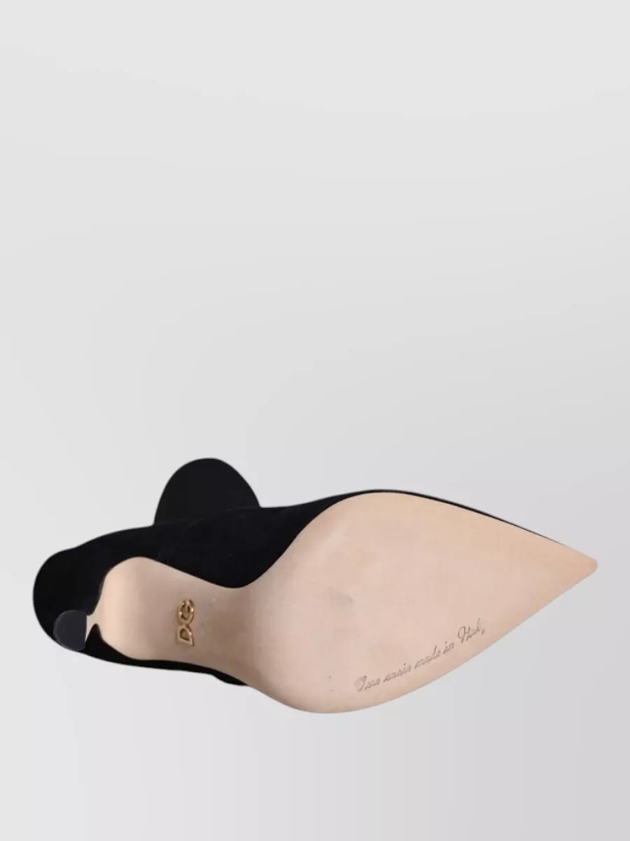 Dolce&Gabbana Mid Calf Stiletto Sock Boots