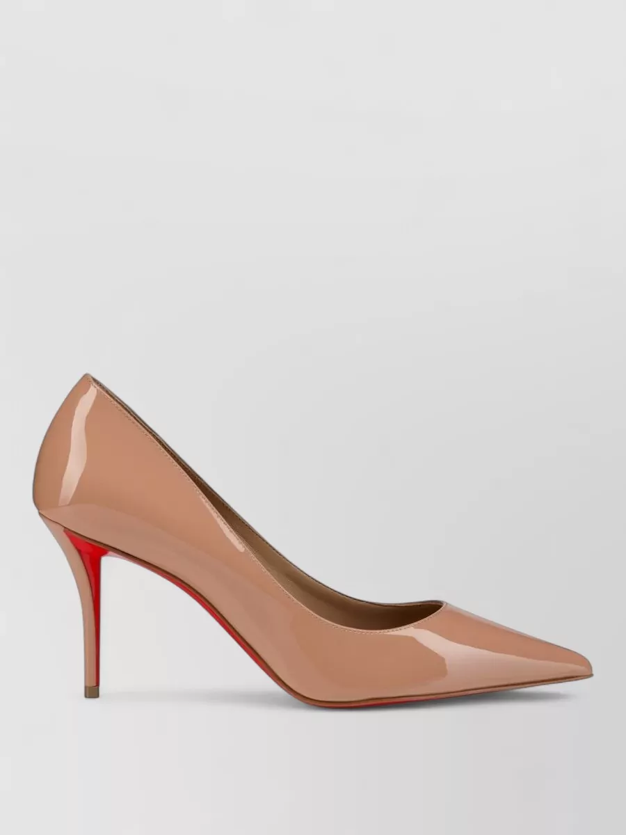 Christian Louboutin Patent Leather Pointed-Toe Pumps