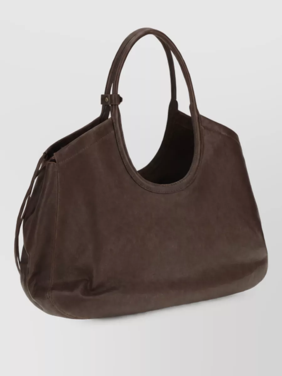 Miu Miu Ivy Lamb Leather Tote Bag