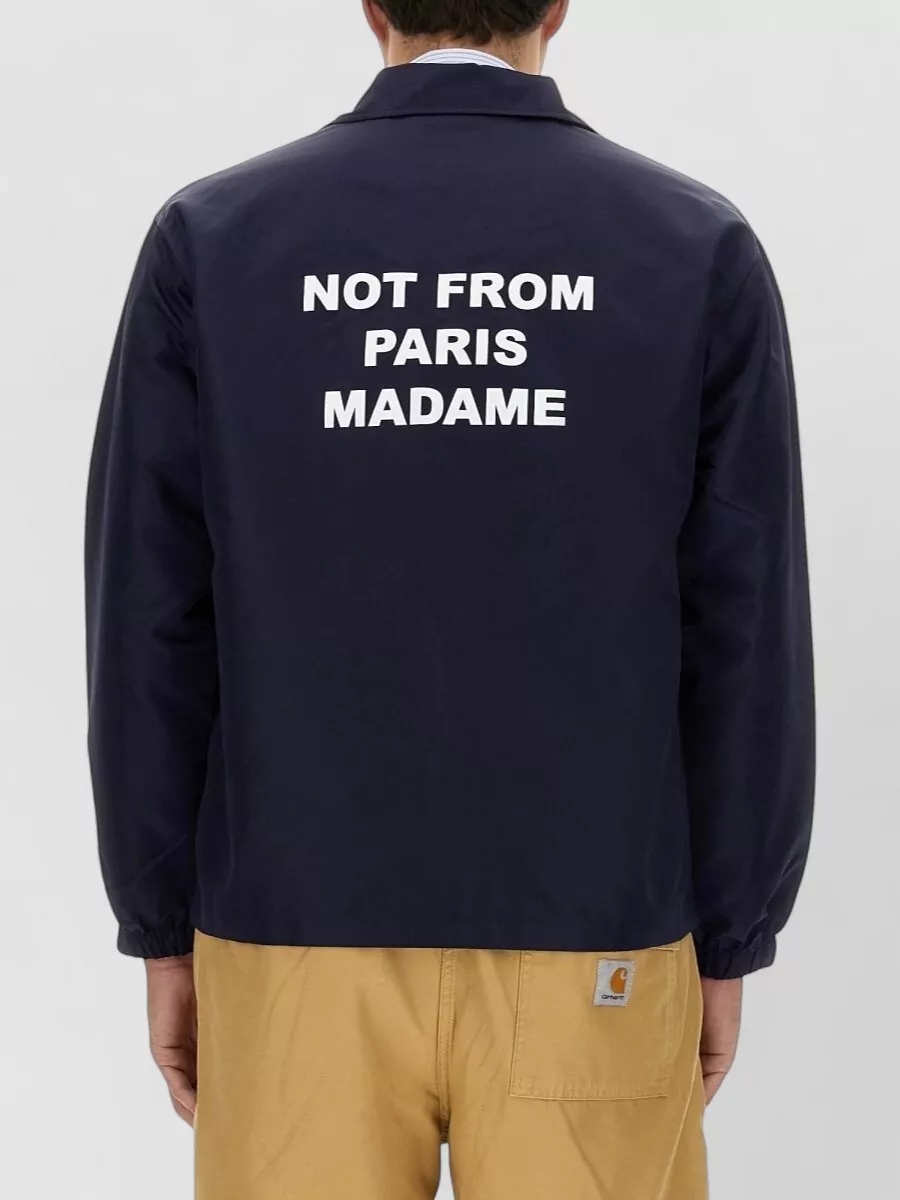 Drôle De Monsieur Single Breasted Coat