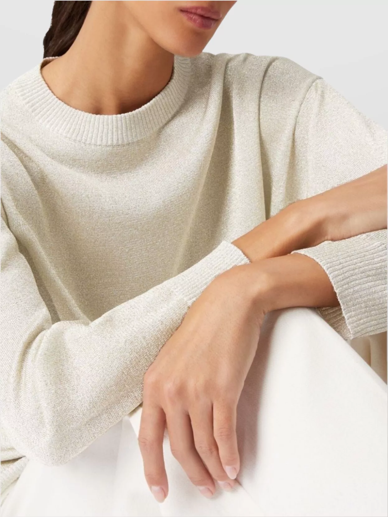 Missoni Metallic Threaded Crewneck Knitwear