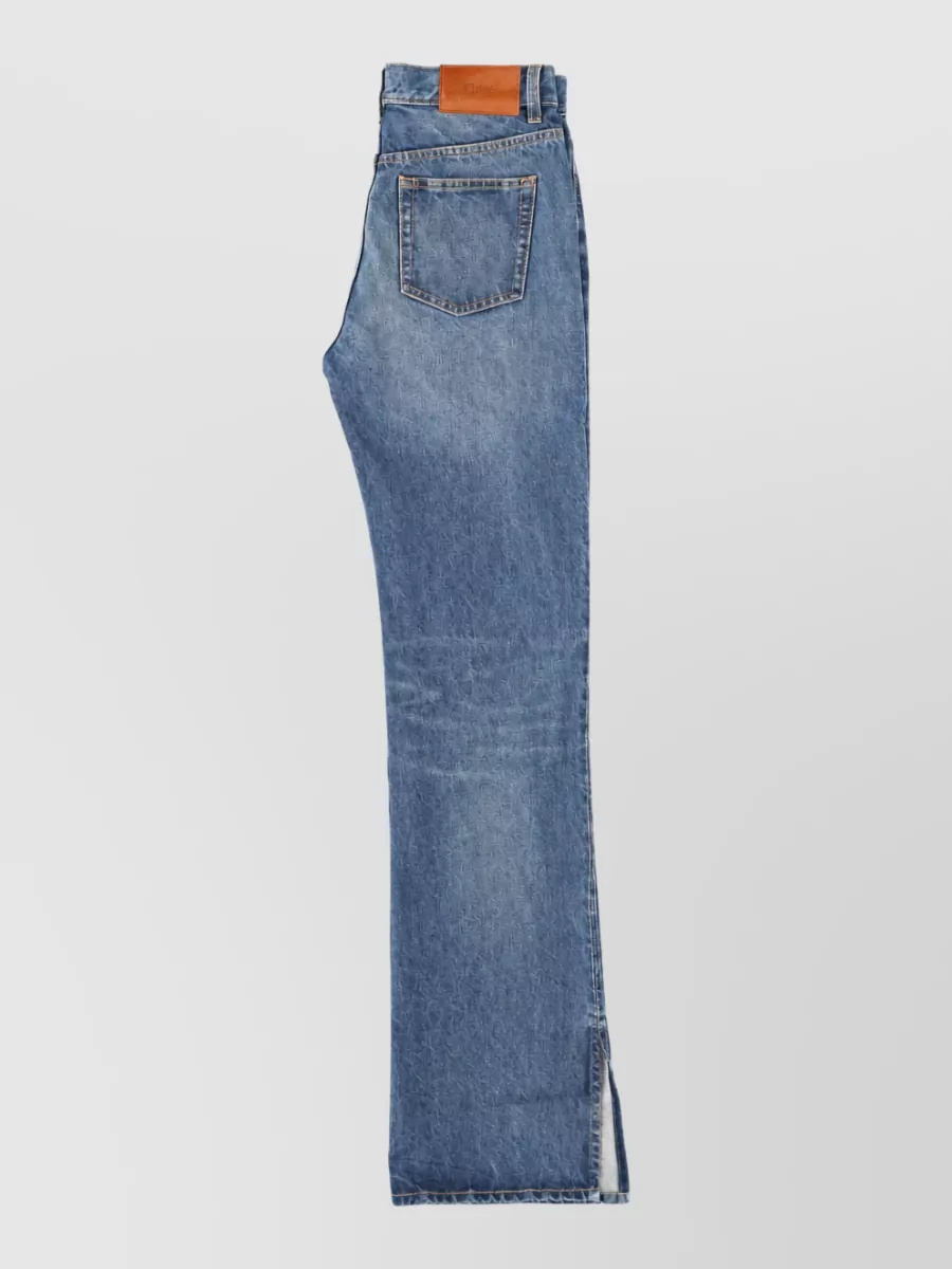Chloé Denim Straight-Leg Jeans