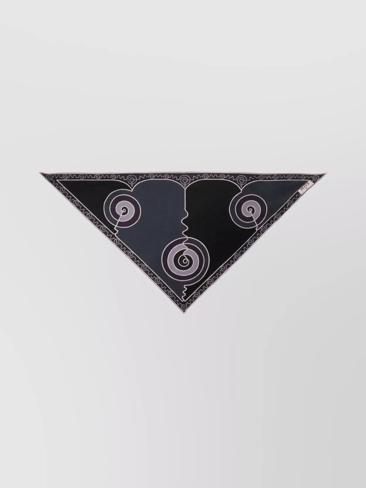 Pucci Triangle Scarf Abstract Pattern Design