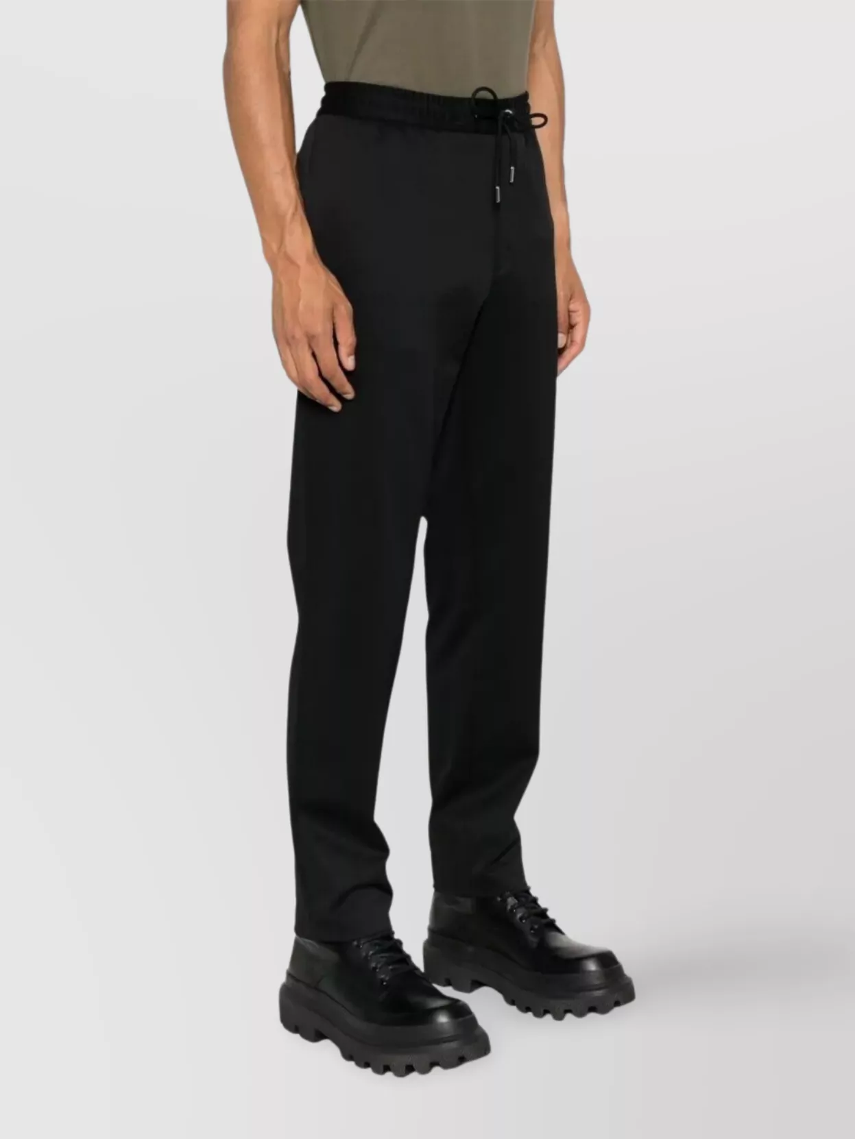 Moncler Logo Jogging Nylon Trousers