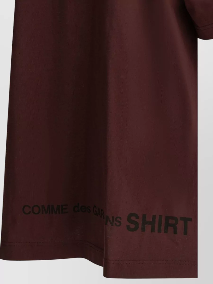 Comme Des Garçons Cotton Short-Sleeve Crew-Neck T-Shirt