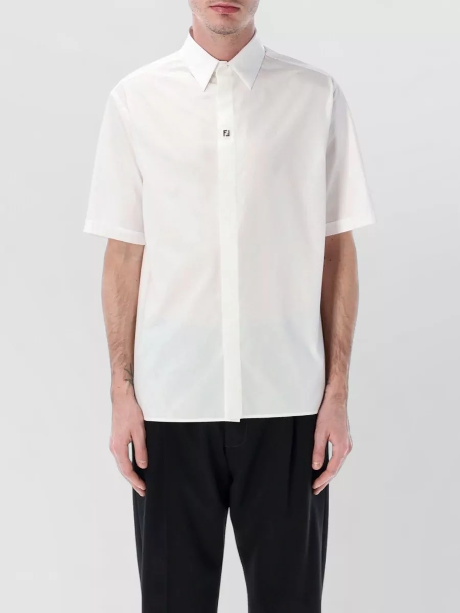 Fendi Boxy Cotton Shirt