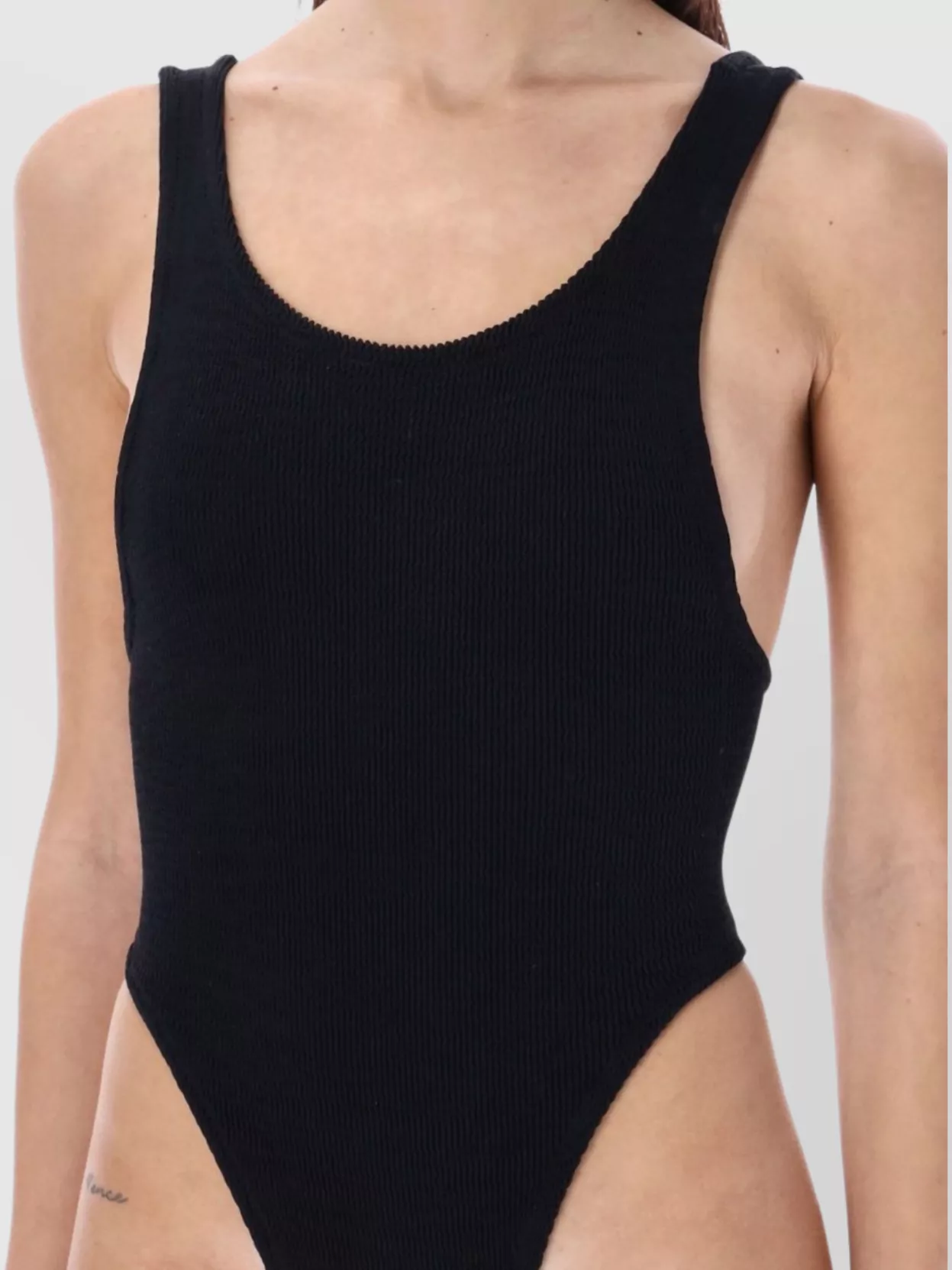 REINA OLGA RUBY SWIMSUIT WITH SCOOP NECKLINE