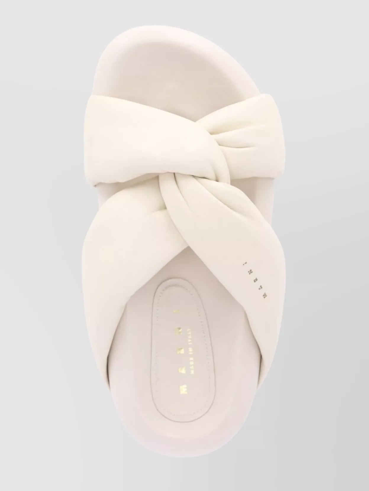 Marni Heel Sandals With Twisted Strap Detail