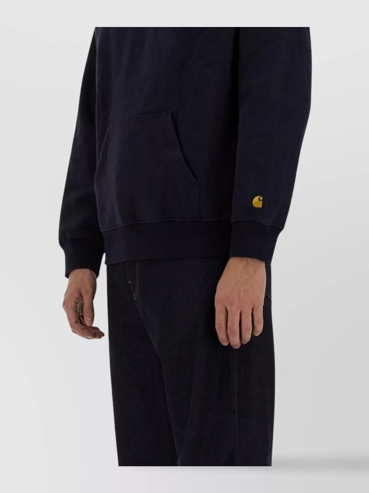 Carhartt Wip Half Zipper Sweatshirt Kangaroo Pocket